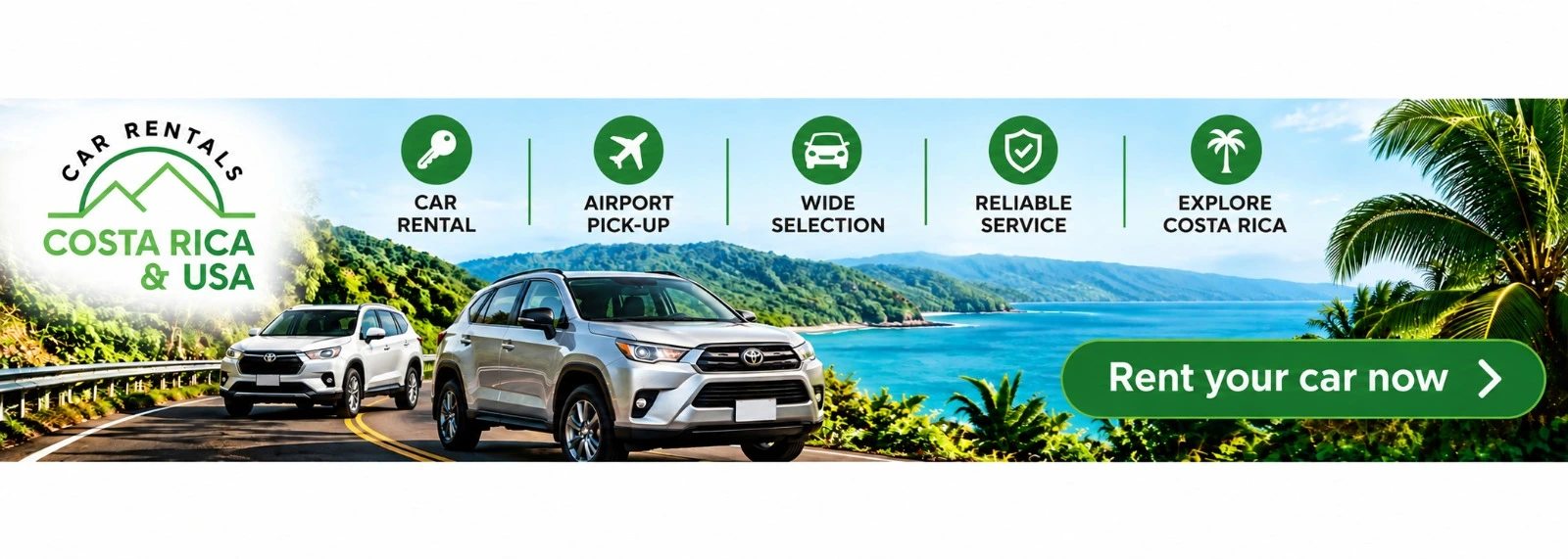 Car Rentals Costa Rica & USA